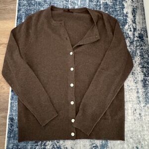 Quince Mongolian Cashmere Cardigan Sweater